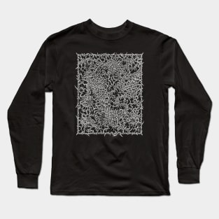 Death frame death metal style Long Sleeve T-Shirt